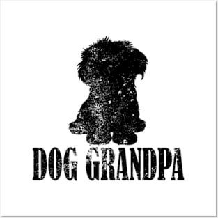 Maltese Dog Grandpa Posters and Art